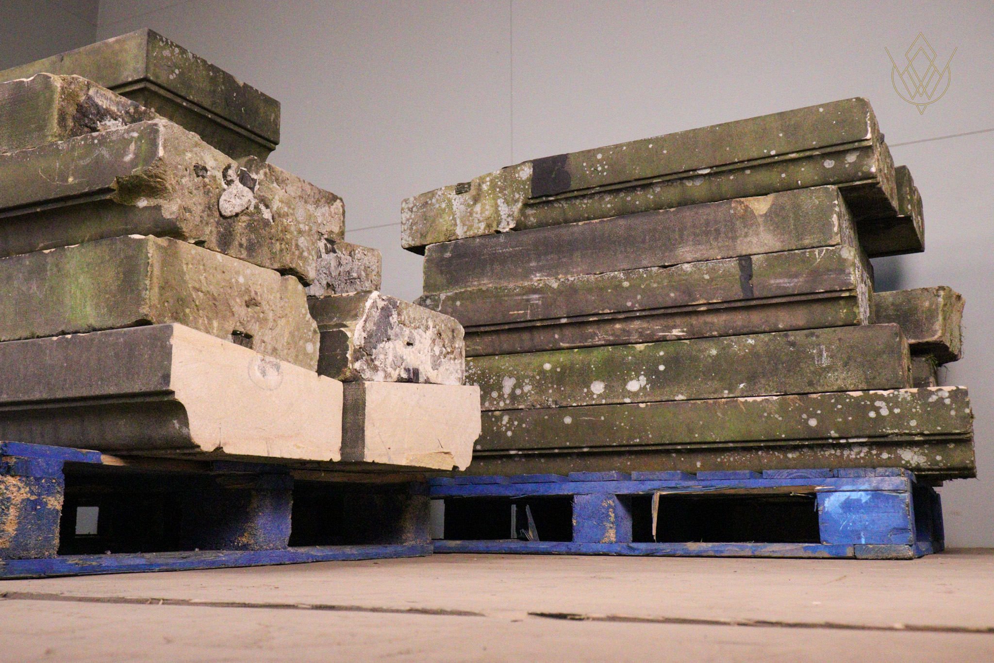 Once Weathered 19th Century Sandstone Coping Stones - WM12226 - Image 5