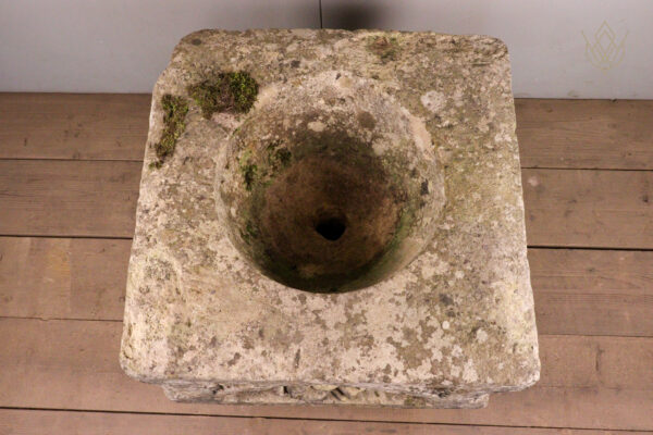 18th Century Stone Carved Font Depicting Religious Carving - WM12233 - Image 7
