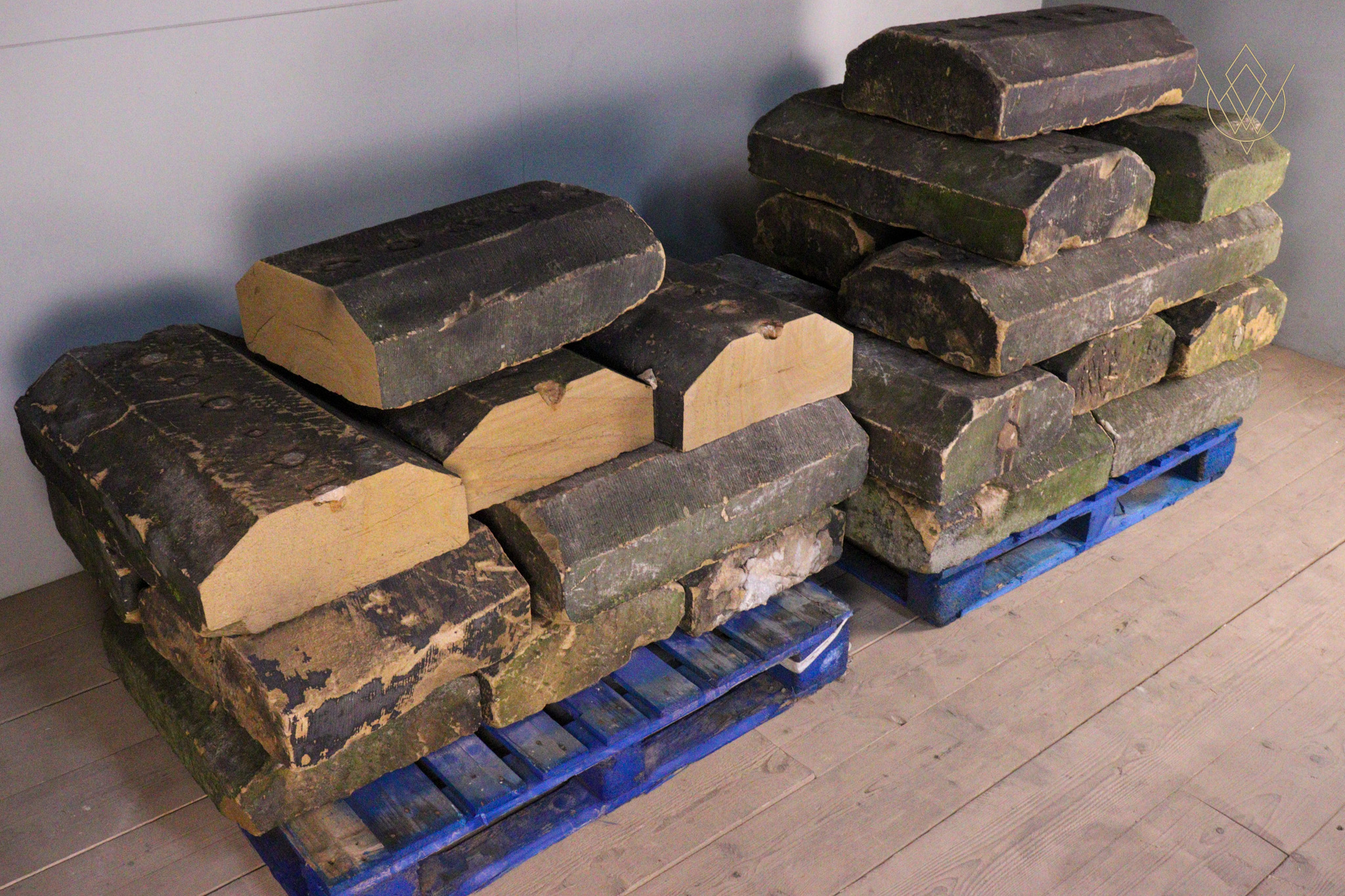 58ft - Large 18" x 7.5" 5 Sided Coping Stones - WM12237 - Image 6