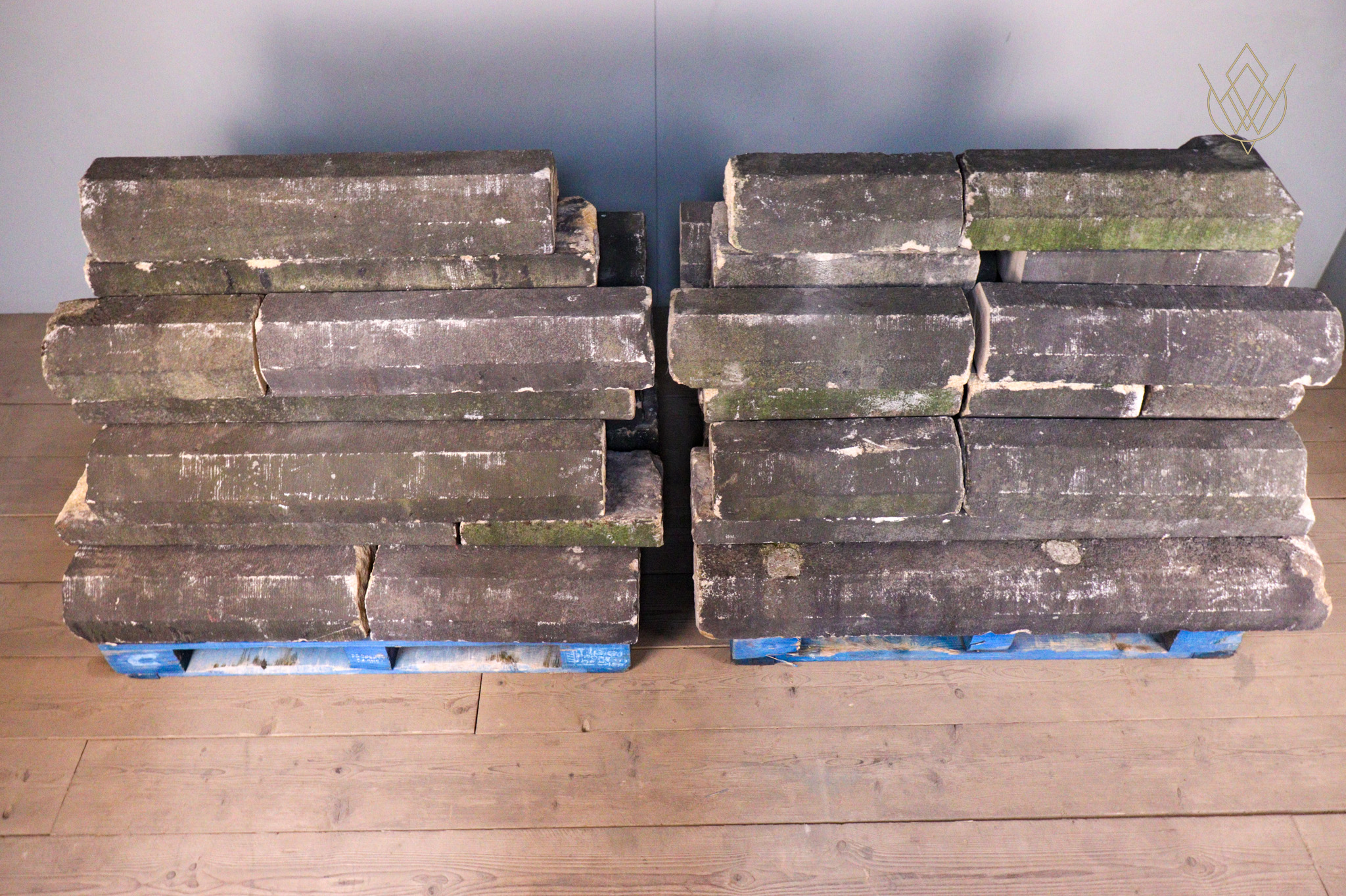 Reclaimed 9" x 6" 5 Sided Coping Stones - WM12245 - Image 6