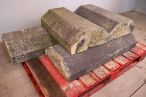 11.1ft - 15" x 6" 5 Sided Sandstone Coping Stones - WM12246