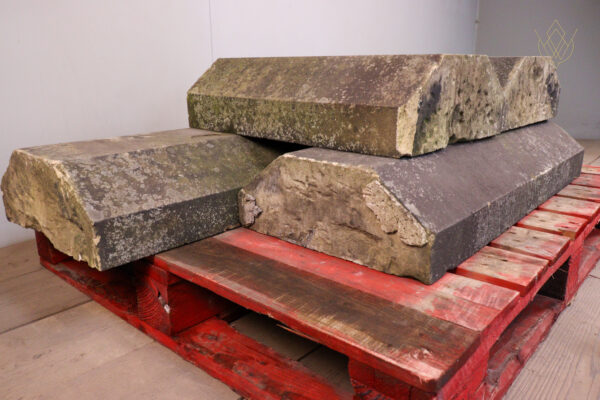 11.1ft - 15" x 6" 5 Sided Sandstone Coping Stones - WM12246 - Image 2