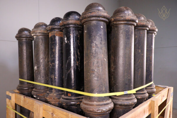 Reclaimed Cast Iron Street Bollards - WM12247 - Image 2