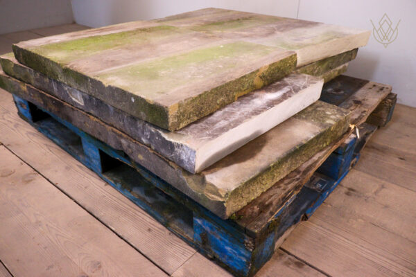 16.4ft - Radius 21" x 2.5" Flat Sandstone Coping Stones - WM12253 - Image 3