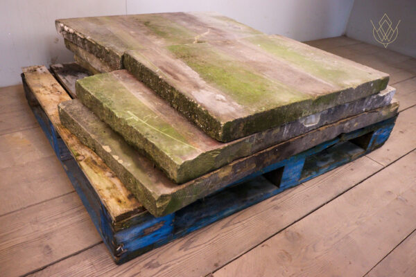 16.4ft - Radius 21" x 2.5" Flat Sandstone Coping Stones - WM12253 - Image 7