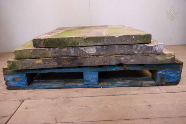 16.4ft - Radius 21" x 2.5" Flat Sandstone Coping Stones - WM12253 - Image 4