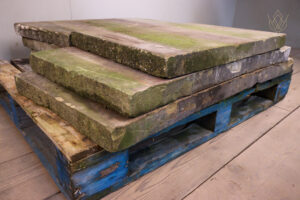 16.4ft - Radius 21" x 2.5" Flat Sandstone Coping Stones - WM12253