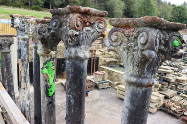 Large Ornate 19th Century Stanchions/Pillars/Columns - WM12258 - Image 4
