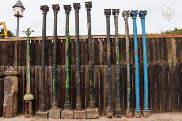 Large Ornate 19th Century Stanchions/Pillars/Columns - WM12258 - Image 2