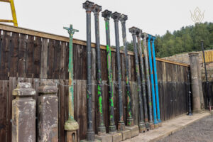 Large Ornate 19th Century Stanchions/Pillars/Columns - WM12258