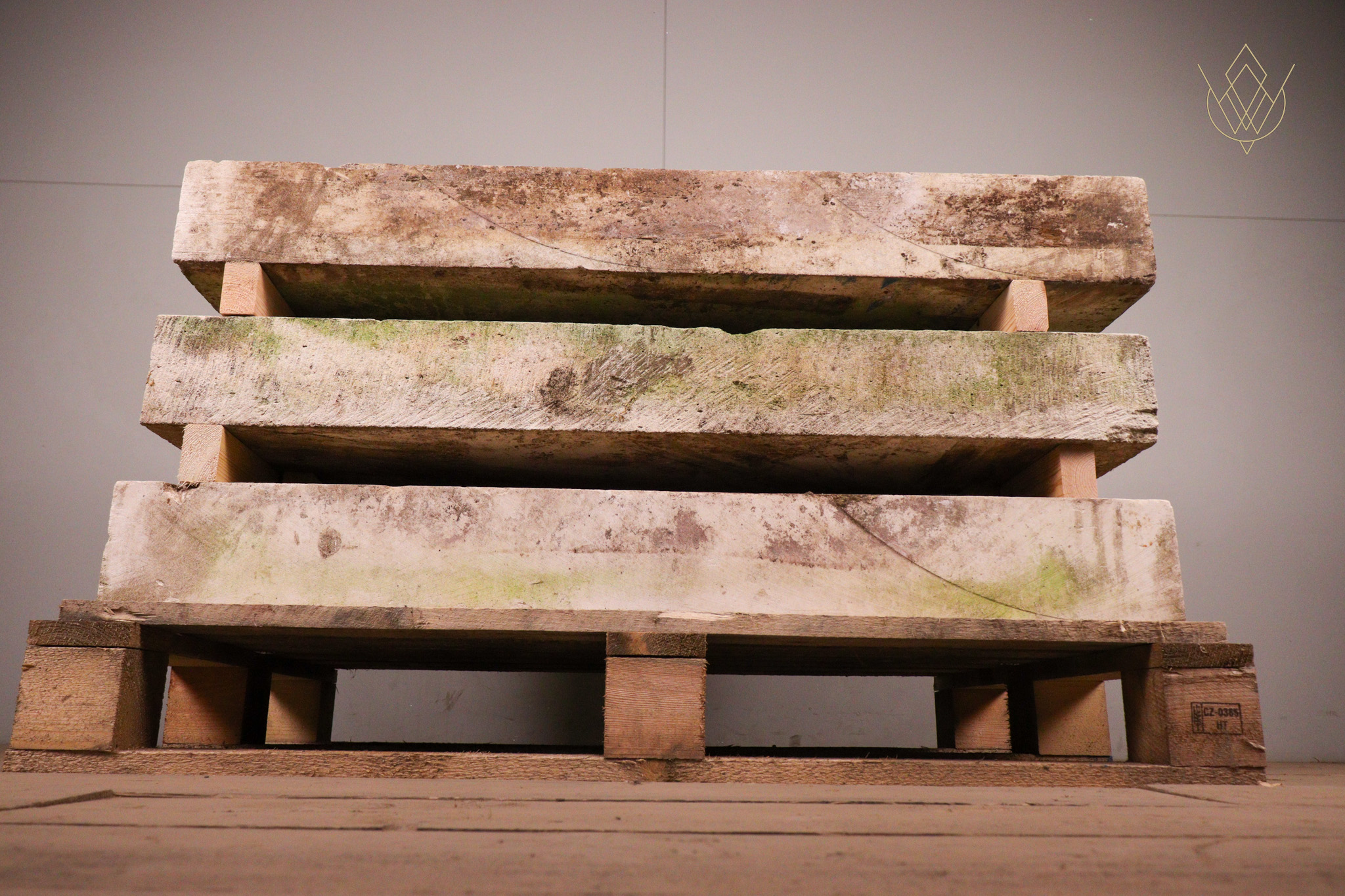 6x 1150mm Wide Reclaimed Limestone Steps - WM12262 - Image 4