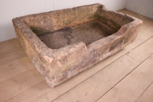 Large 19th Century Red Sandstone Water Trough/Stone Planter - WM12264
