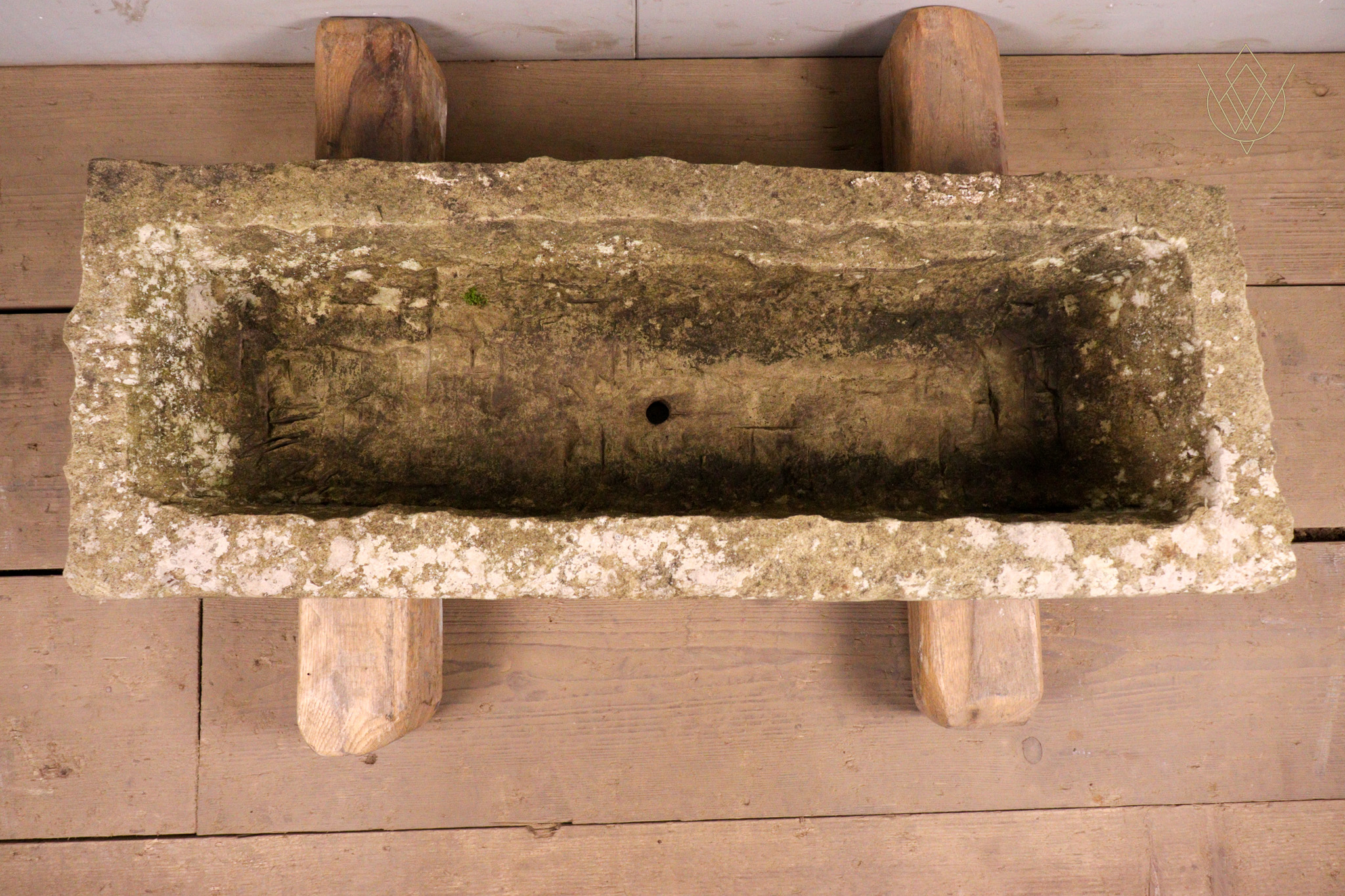 Reclaimed 19th Century Sandstone Water Trough/Stone Planter - WM12267 - Image 6