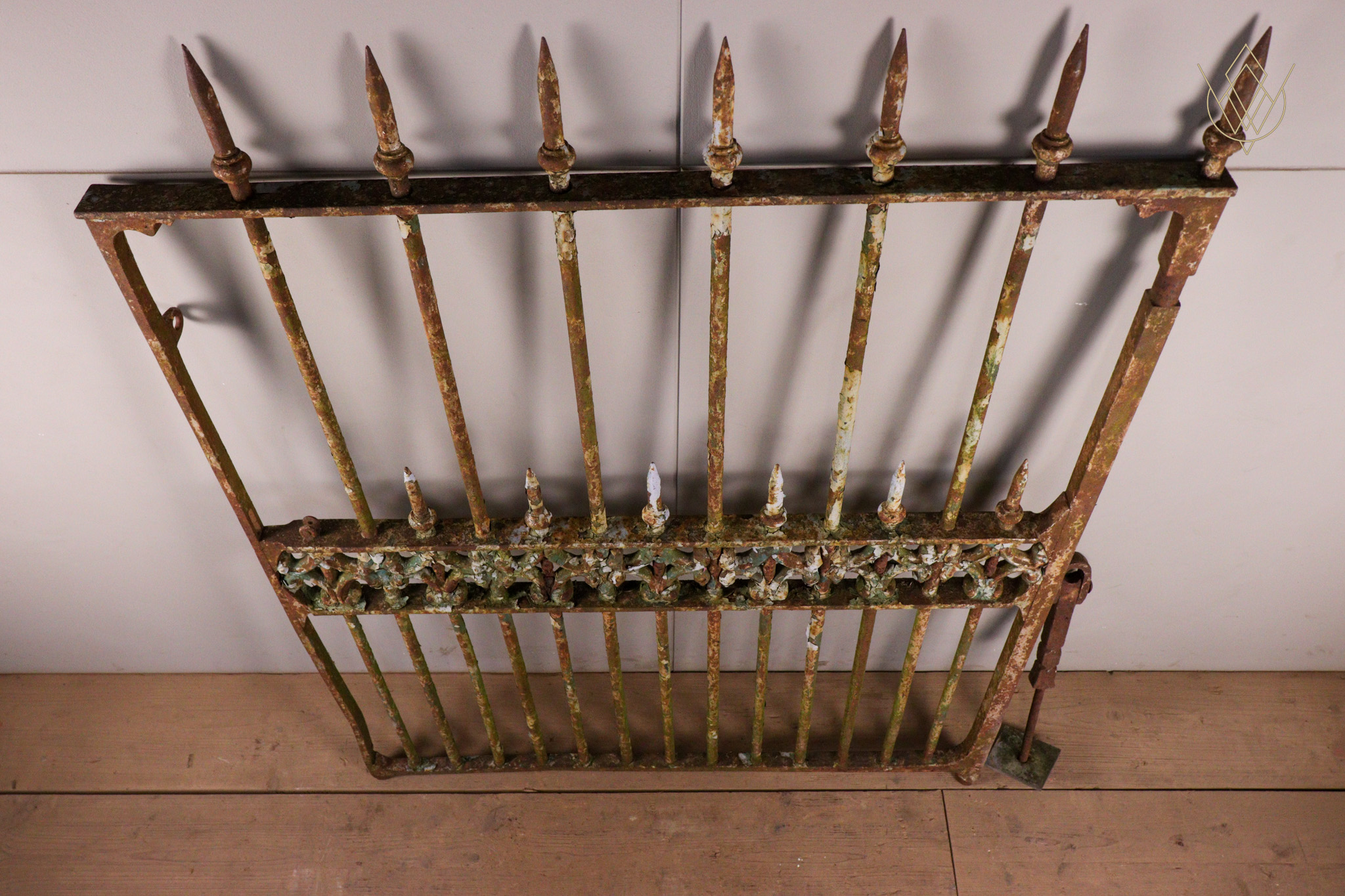 Ornate Victorian Wrought Iron Gate - WM12268 - Image 3