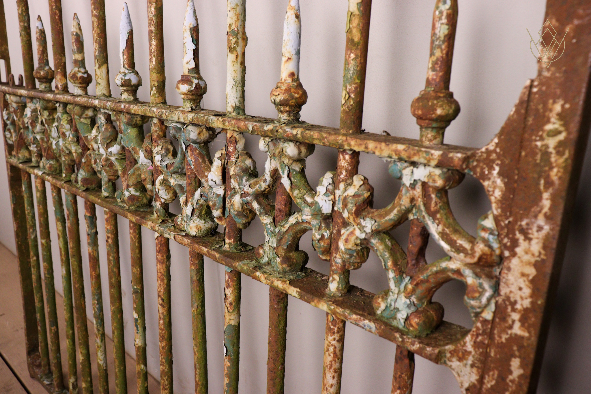 Ornate Victorian Wrought Iron Gate - WM12268