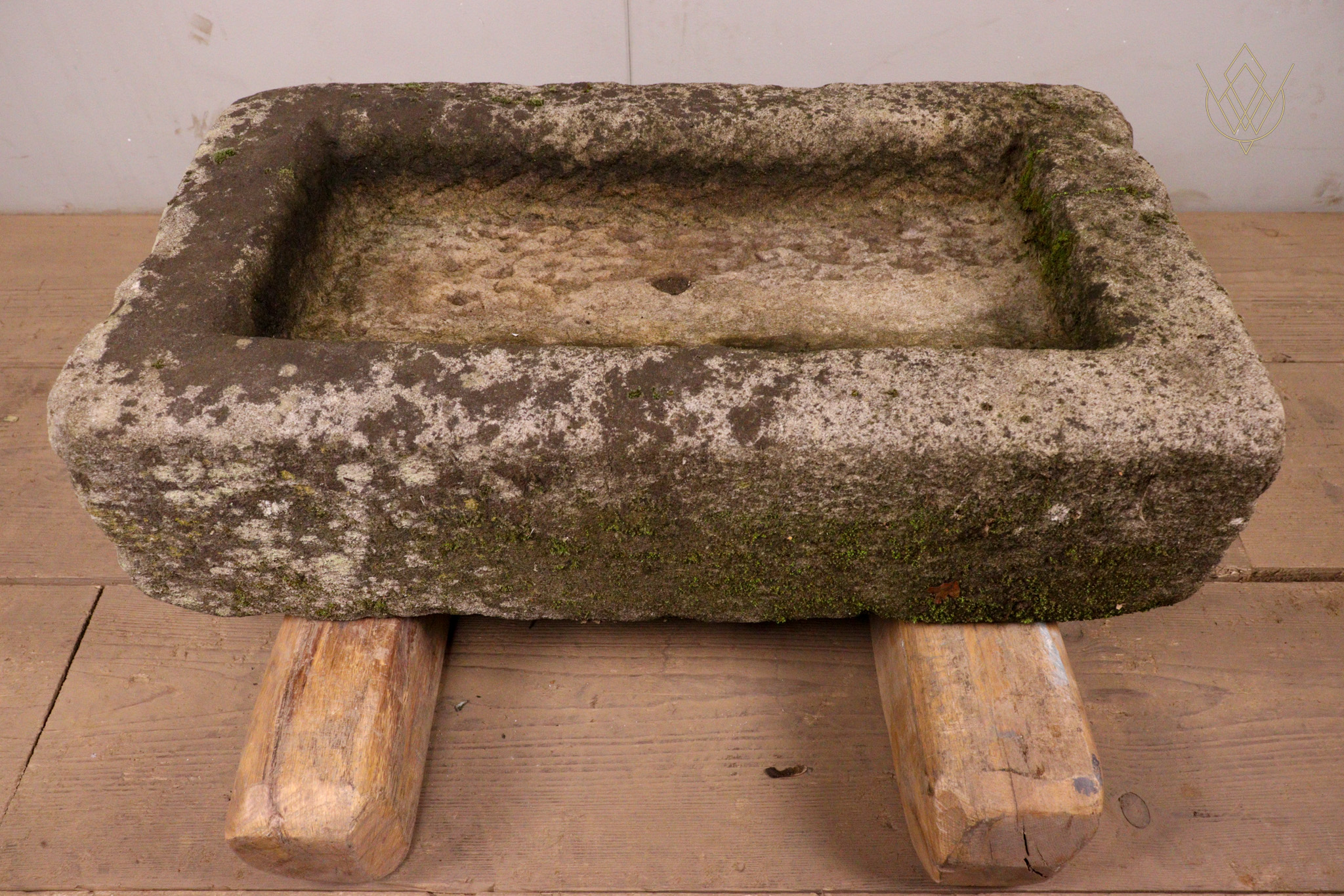 Reclaimed 19th Century Gritstone Water Trough/Stone Planter - WM12269 - Image 8