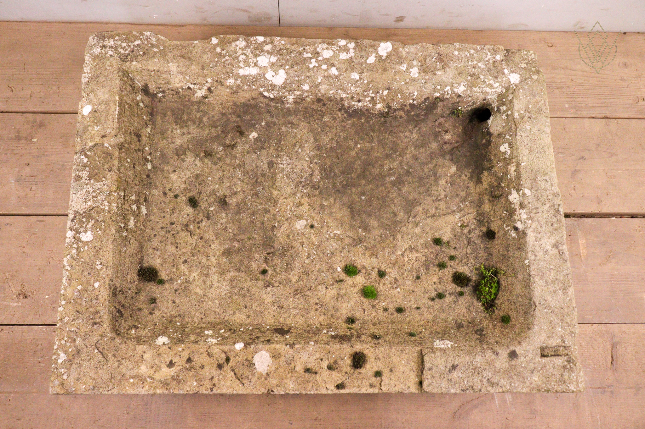 Reclaimed 19th Century Sandstone Sink - WM12270 - Image 3