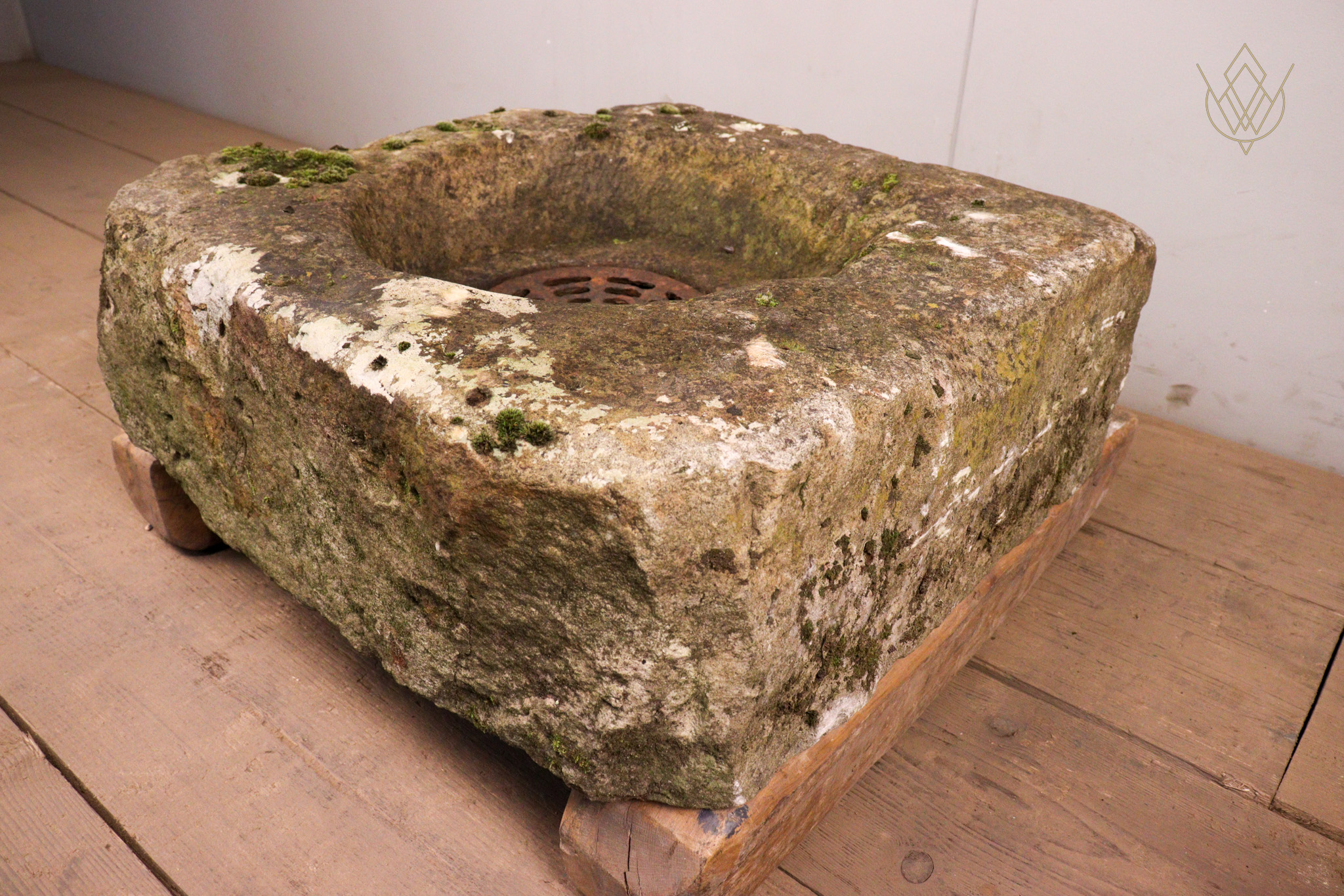 19th Century Stone Gully with Cast Iron Grill - WM12271 - Image 7