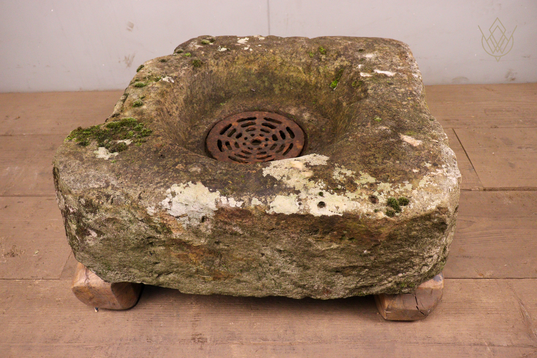 19th Century Stone Gully with Cast Iron Grill - WM12271 - Image 6