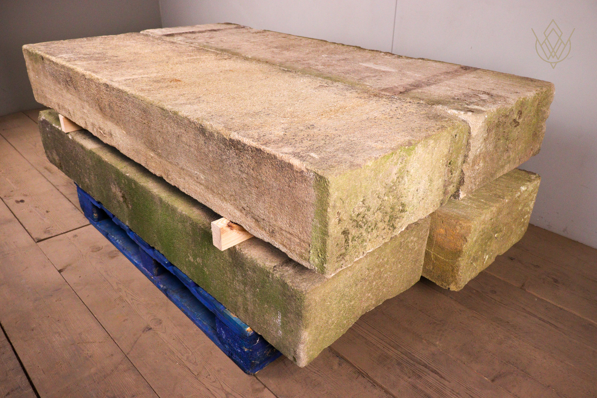 Set of 4 Large 19th Century Gritstone Steps - WM12273 - Image 7