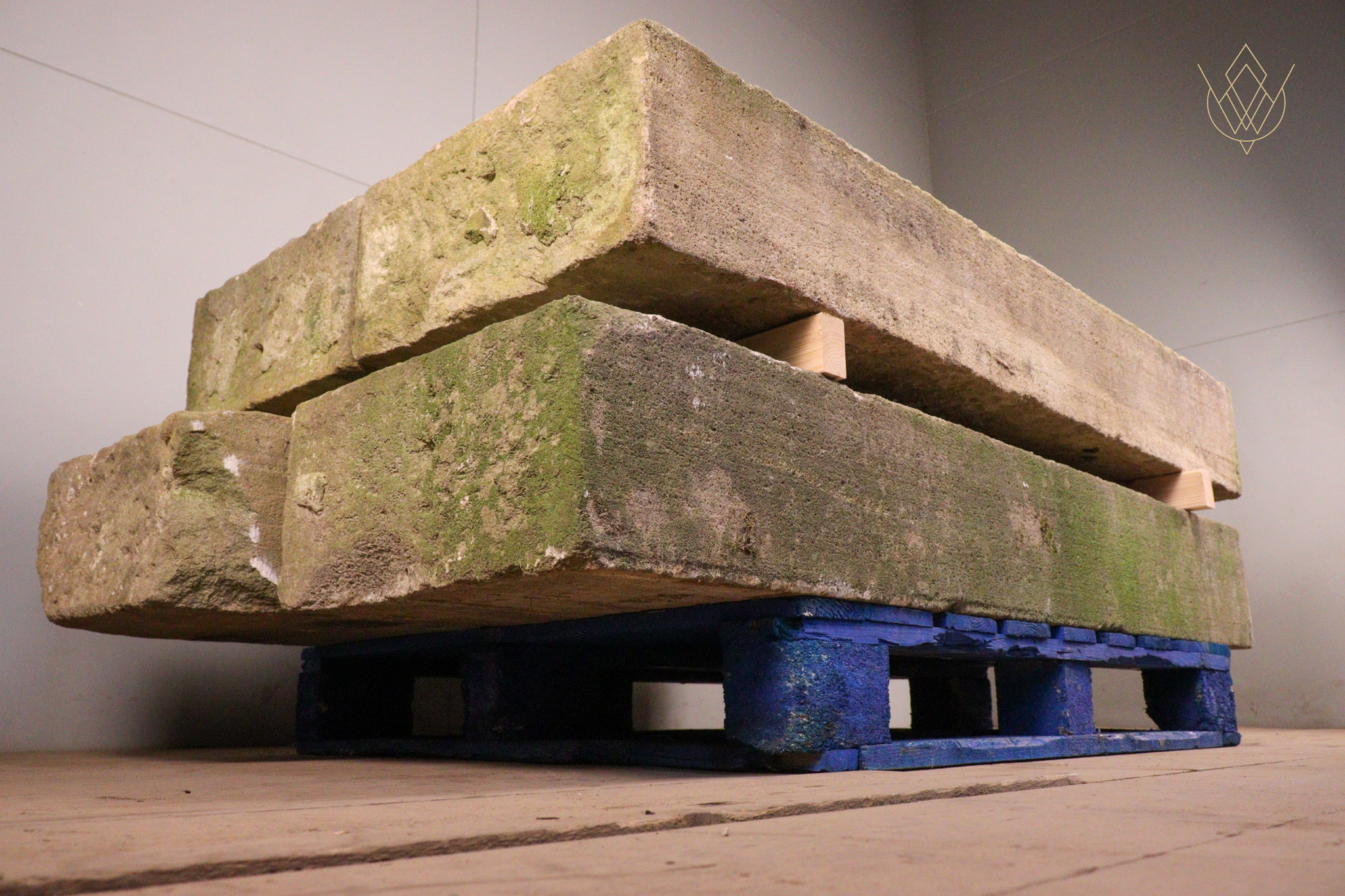 Set of 4 Large 19th Century Gritstone Steps - WM12273 - Image 4