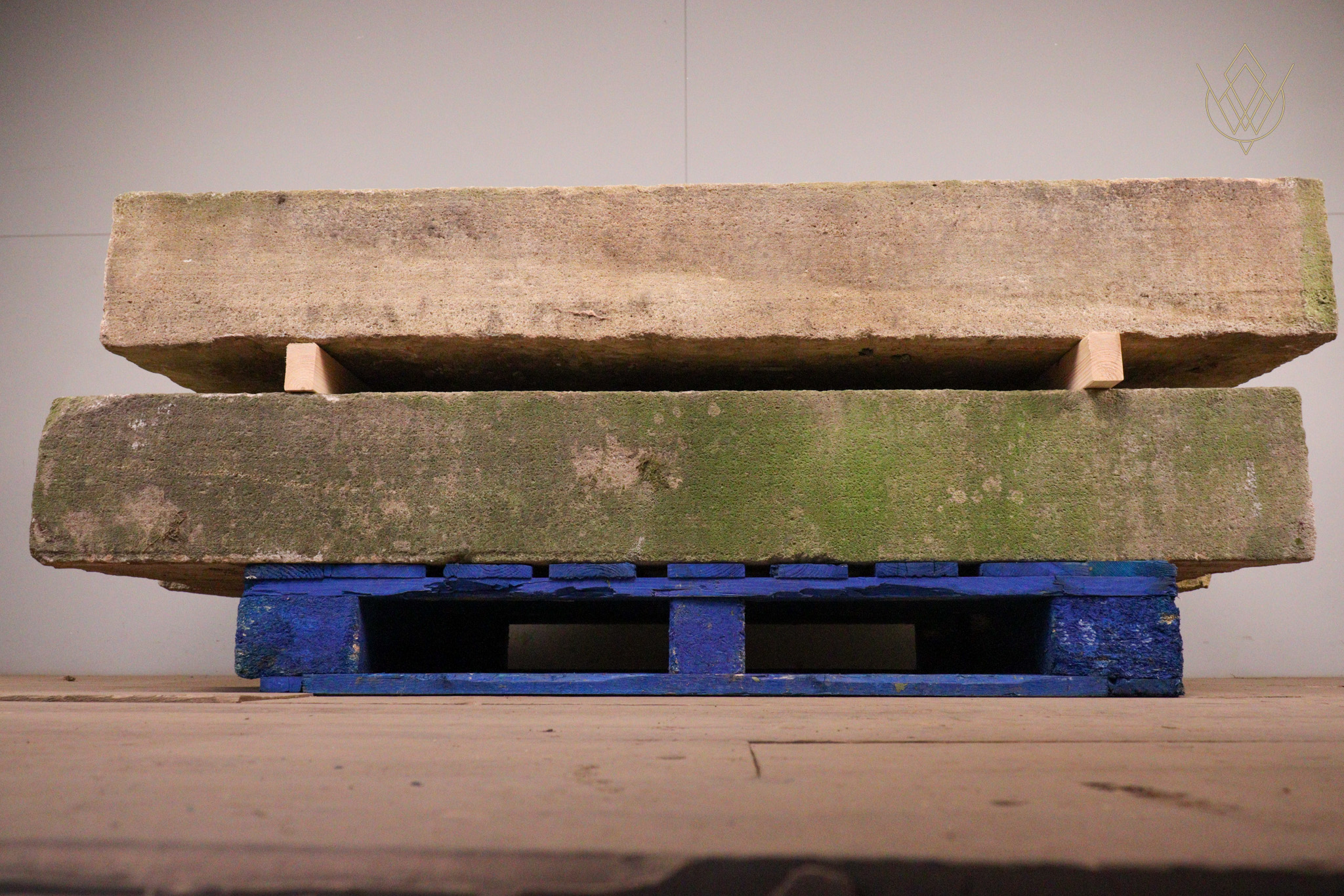 Set of 4 Large 19th Century Gritstone Steps - WM12273 - Image 2