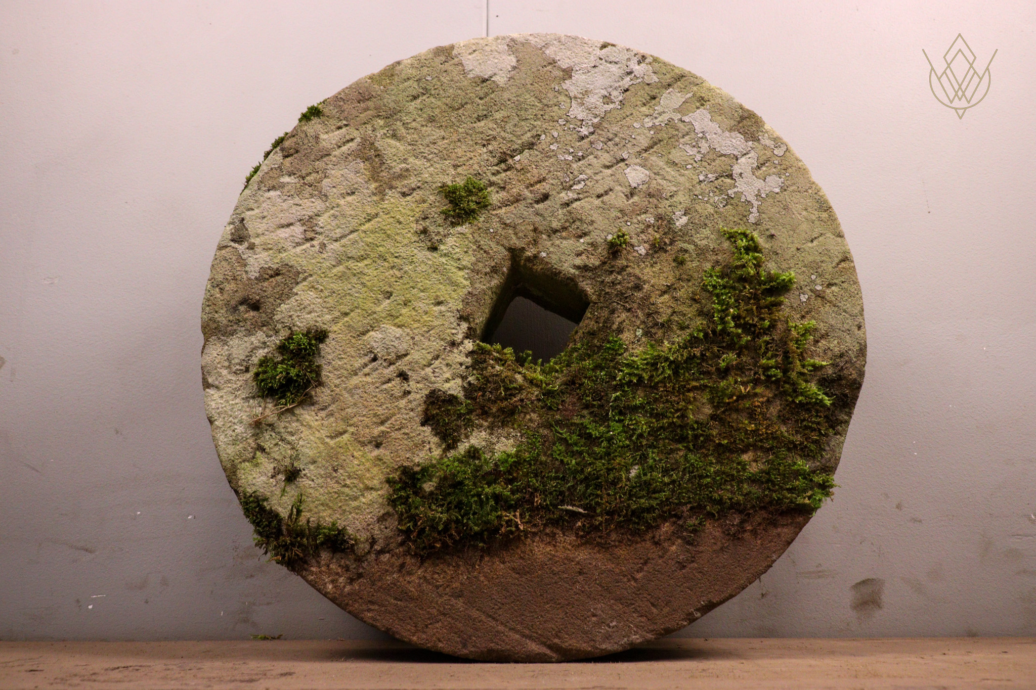 19th Century Sandstone Carved Stone Millstone Wheel - WM12274 - Image 6