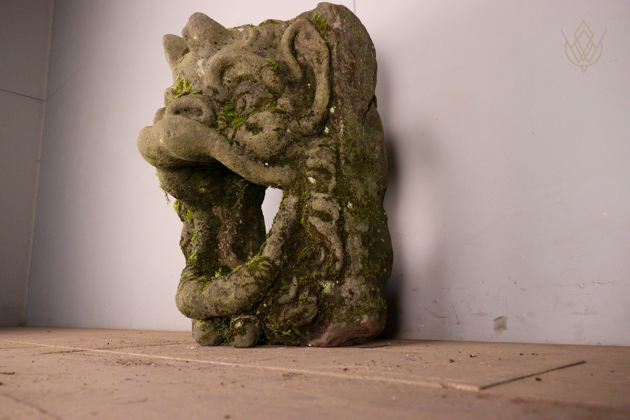 Carved 19th Century Stone Fu Dog Water Spout - WM12276 - Image 9