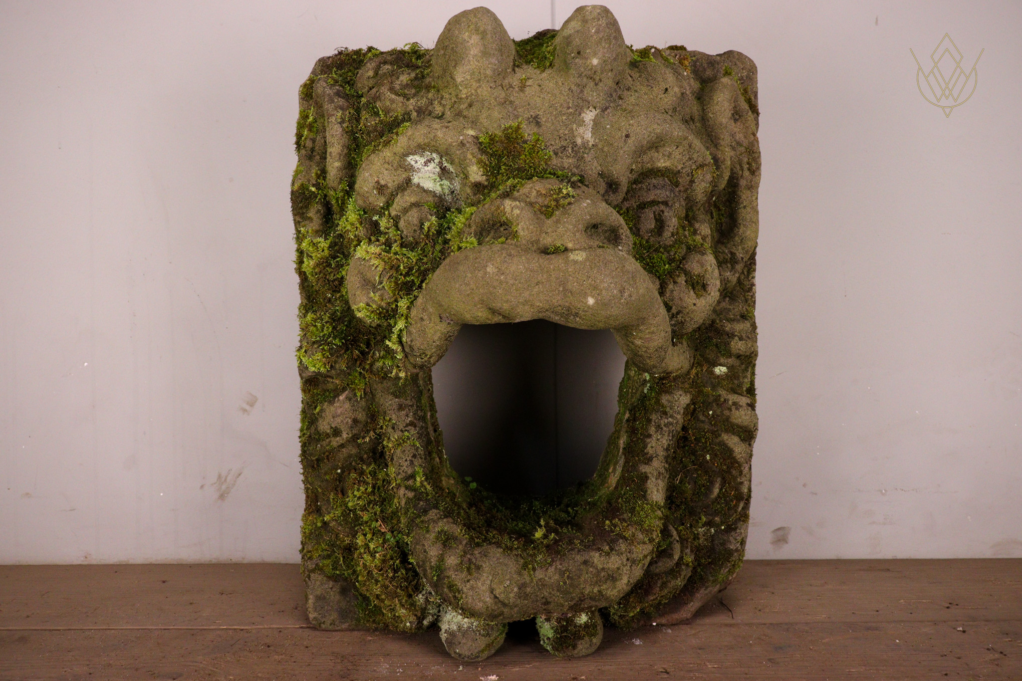 Carved 19th Century Stone Fu Dog Water Spout - WM12276 - Image 6