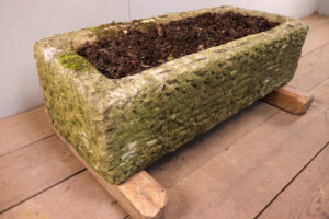 19th Century Carved Sandstone Water Trough/Stone Planter - WM12277