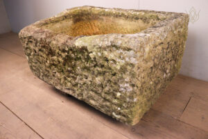 19th Century Carved Stone Water Trough/Planter - WM12278