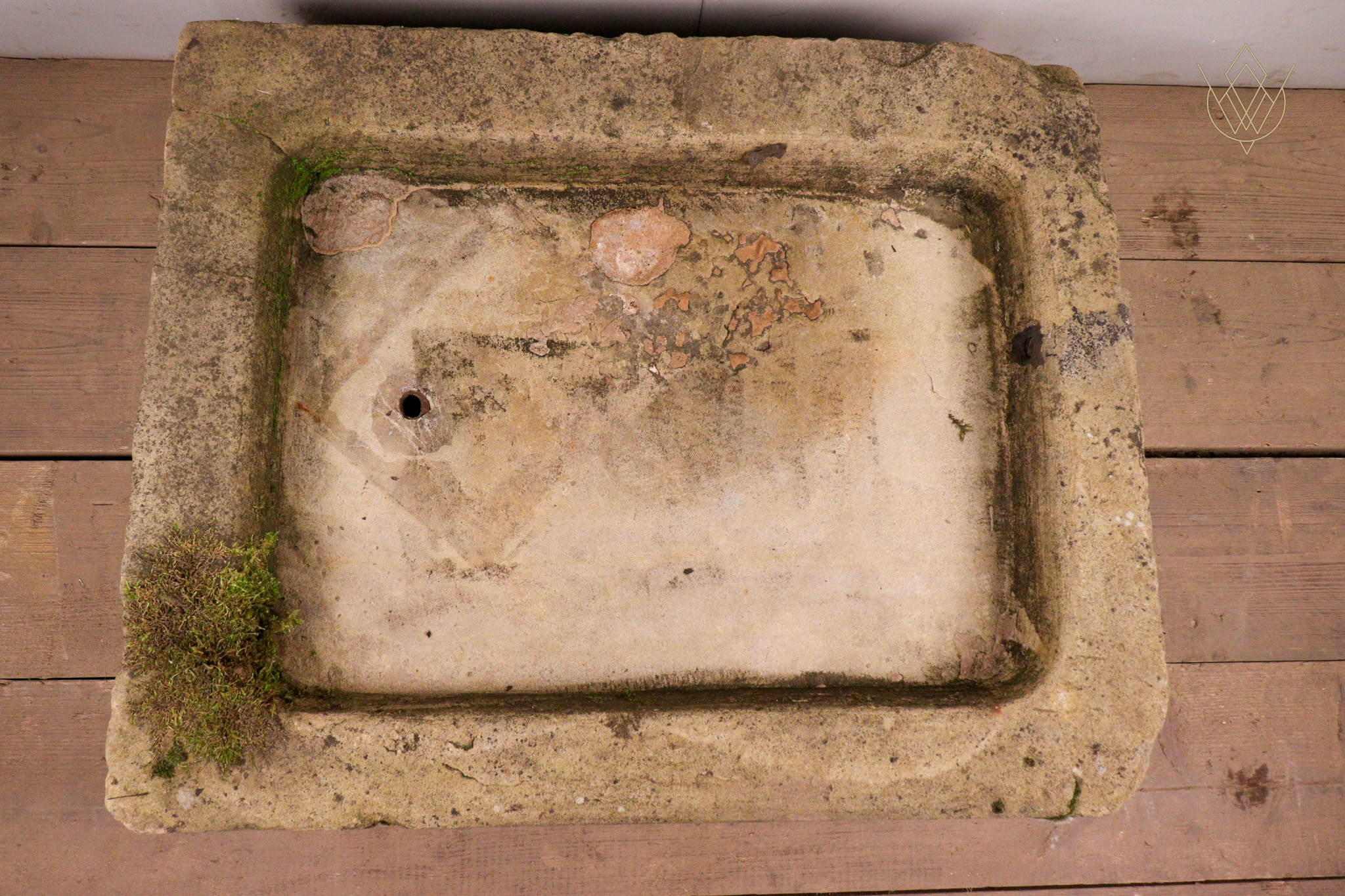 19th Century Sandstone Carved Stone Sink - WM12288 - Image 6