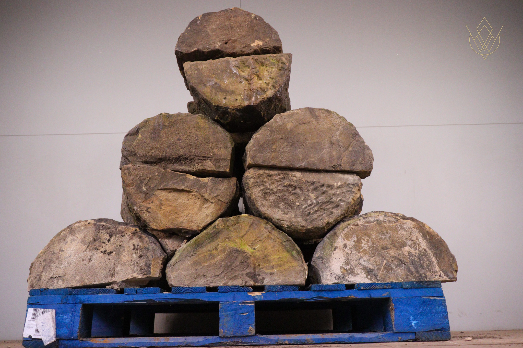 29ft - Round Top Sandstone Coping Stone - WM12296 - Image 3