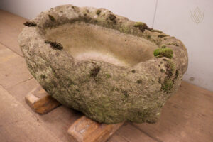 18th Century Gritstone Water Trough/Stone Planter - WM12311