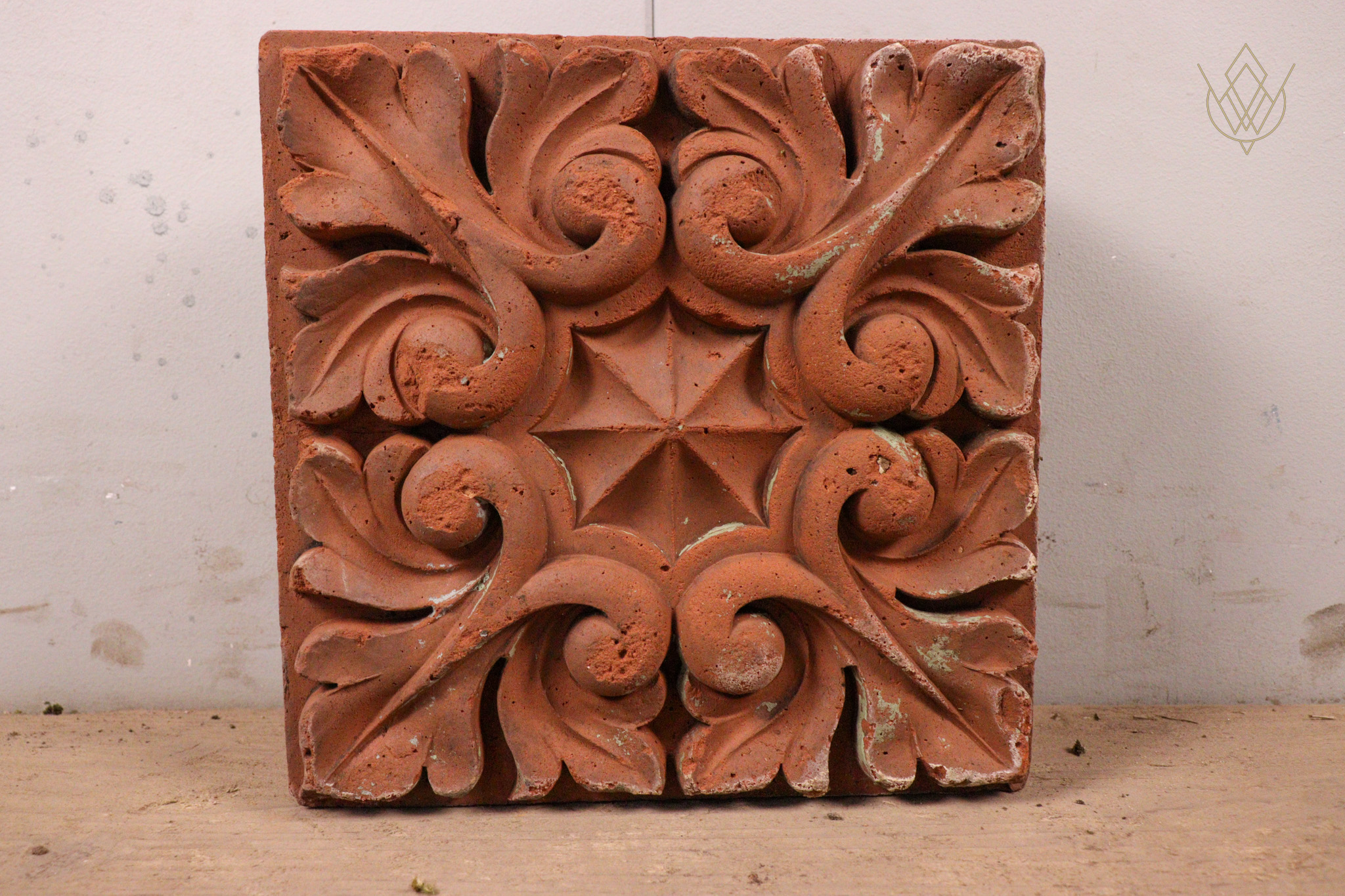 Decorative Red Terracotta Wall Insert/Brick - WM12315 - Image 4