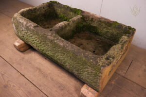 19th Century Double Sandstone Water Trough/Stone Planter - WM12317