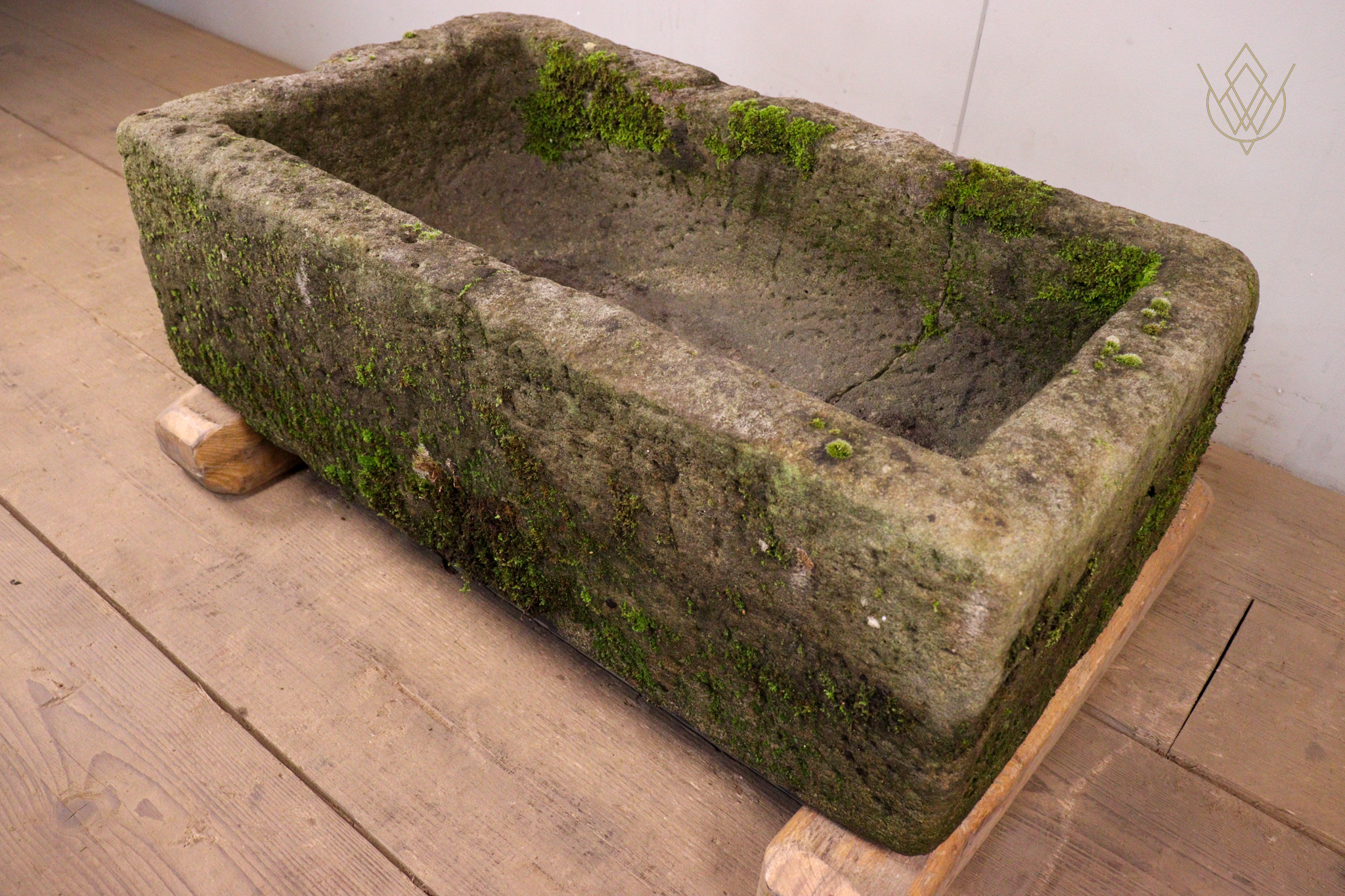 19th Century Sandstone Water Trough/Stone Planter - WM12318