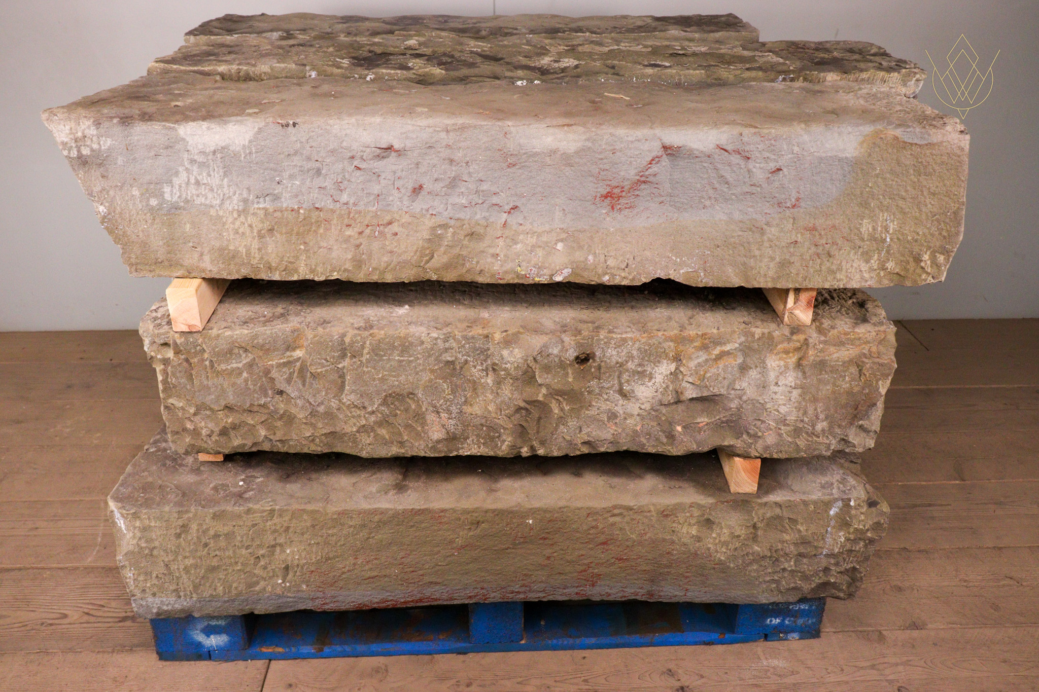 Set of 9 19th Century York Stone Steps - WM12319 - Image 8