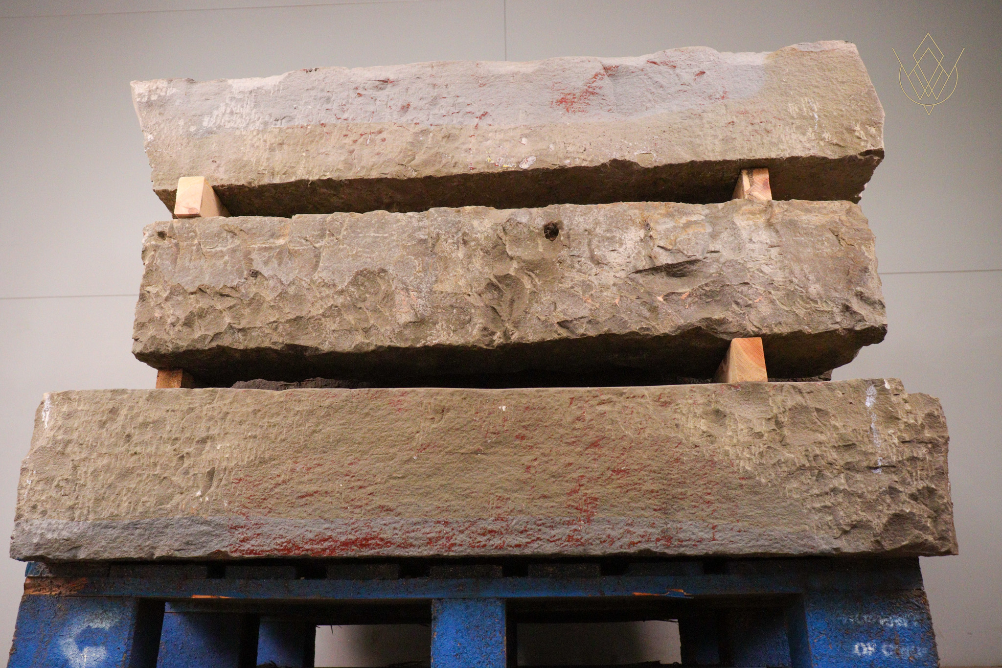 Set of 9 19th Century York Stone Steps - WM12319 - Image 4