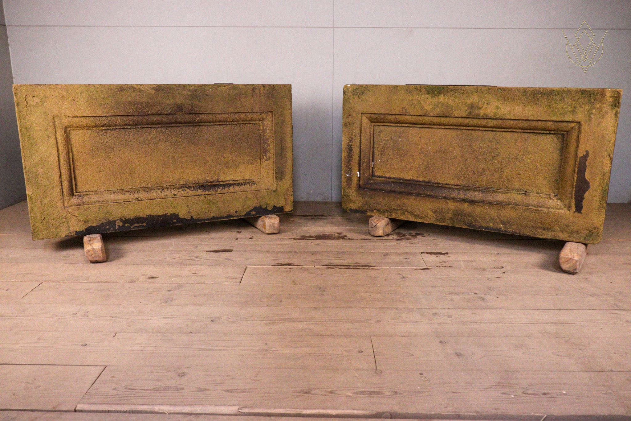 Large Pair of Victorian Sandstone Wall Inserts/Plaques - WM12320 - Image 6