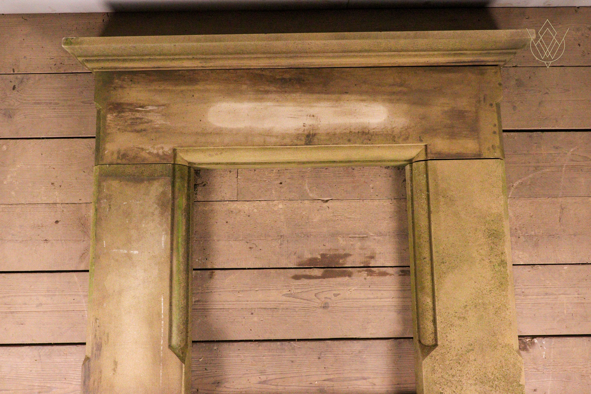 Reclaimed 5 Piece Sandstone Fire Place Surround - WM12321 - Image 9