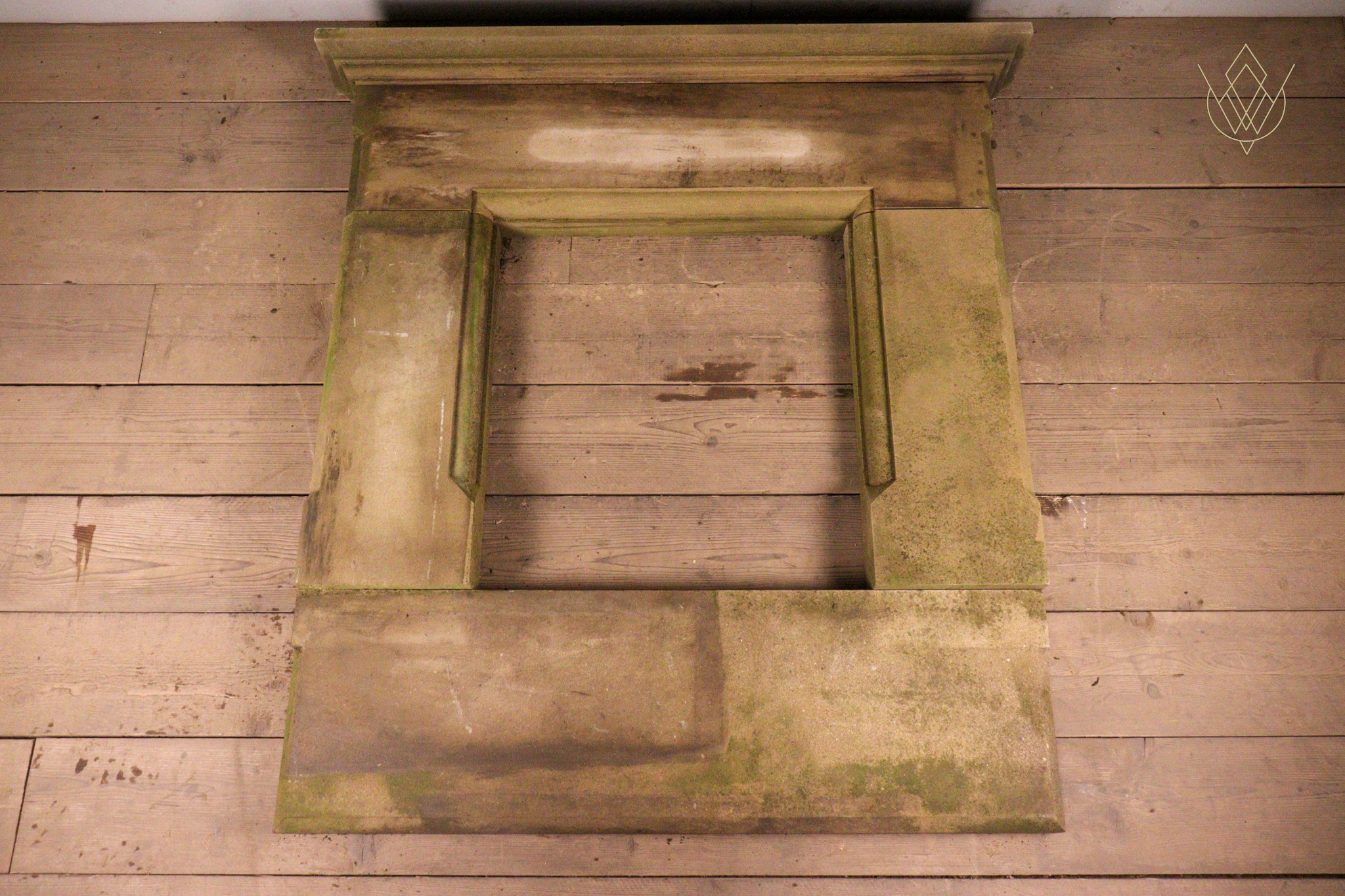 Reclaimed 5 Piece Sandstone Fire Place Surround - WM12321 - Image 8