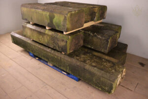 43.4ft - 14"x9" 5 Sided Sandstone Coping Stones - WM12343