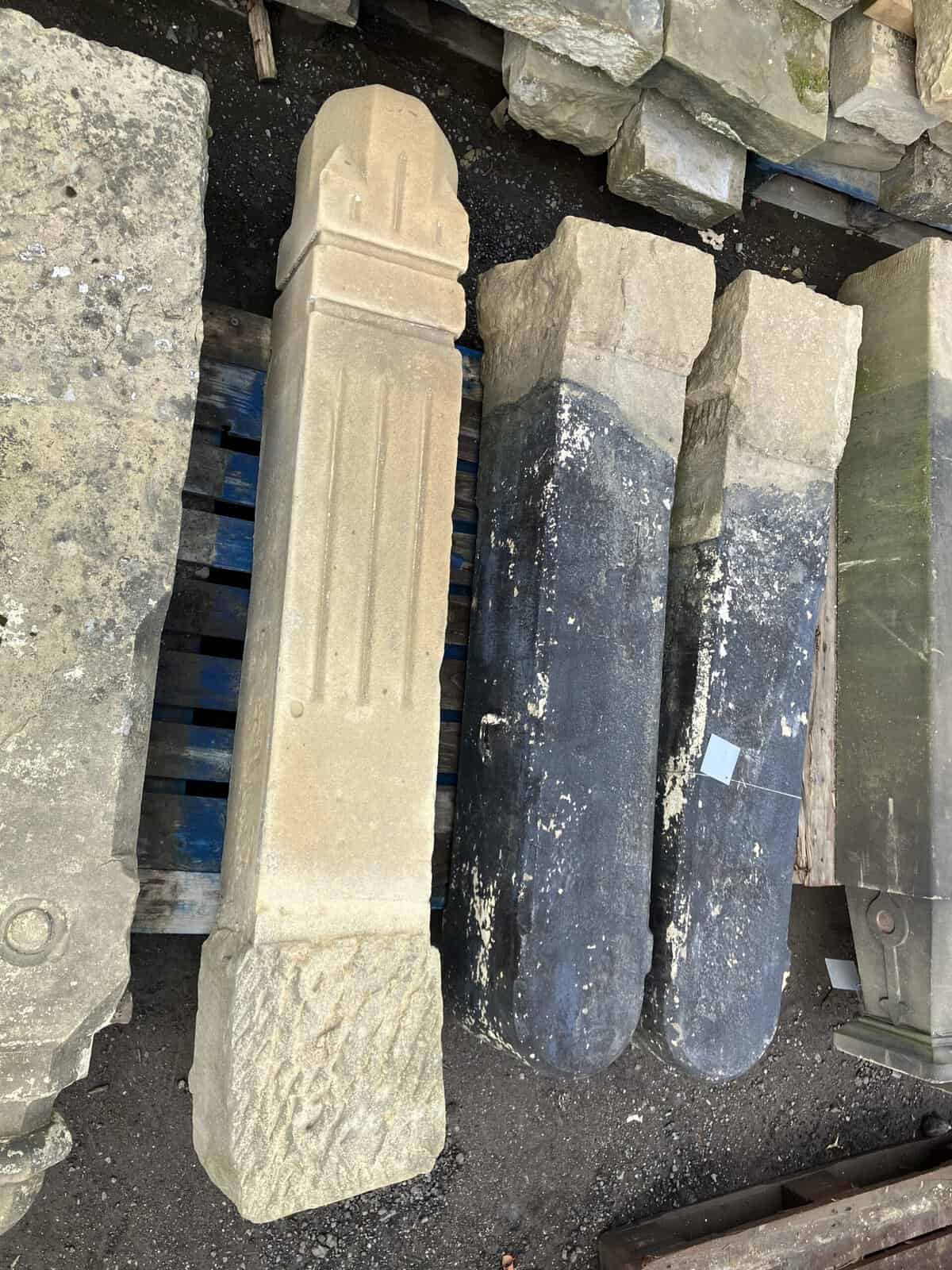 Victorian Carved Stone Gatepost - WM12381 - Image 4