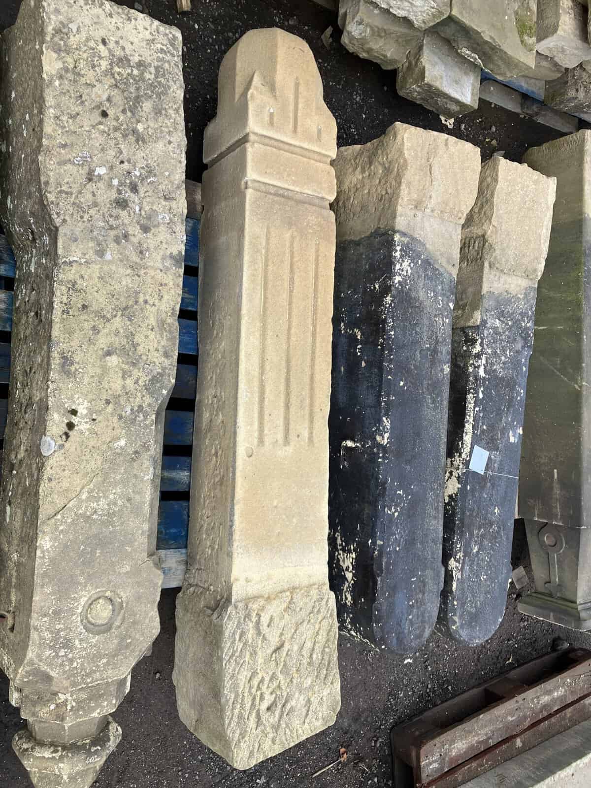 Victorian Carved Stone Gatepost - WM12381 - Image 3