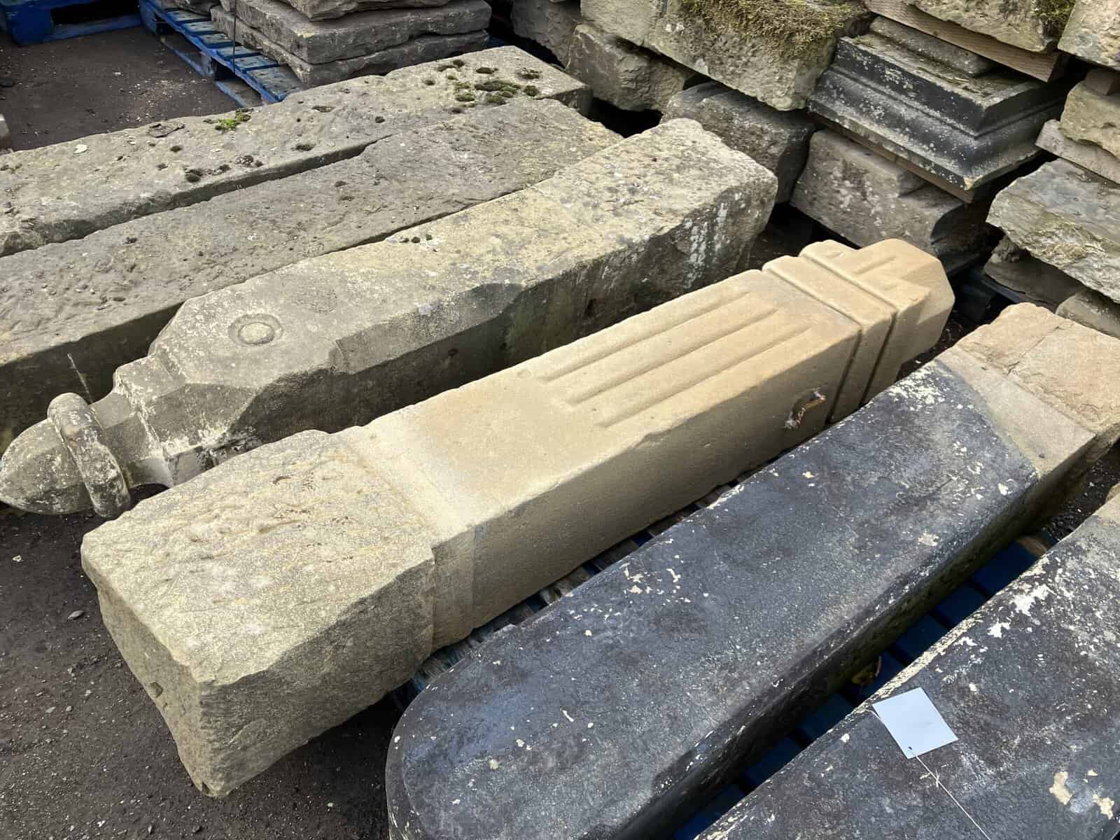 Victorian Carved Stone Gatepost - WM12381 - Image 2