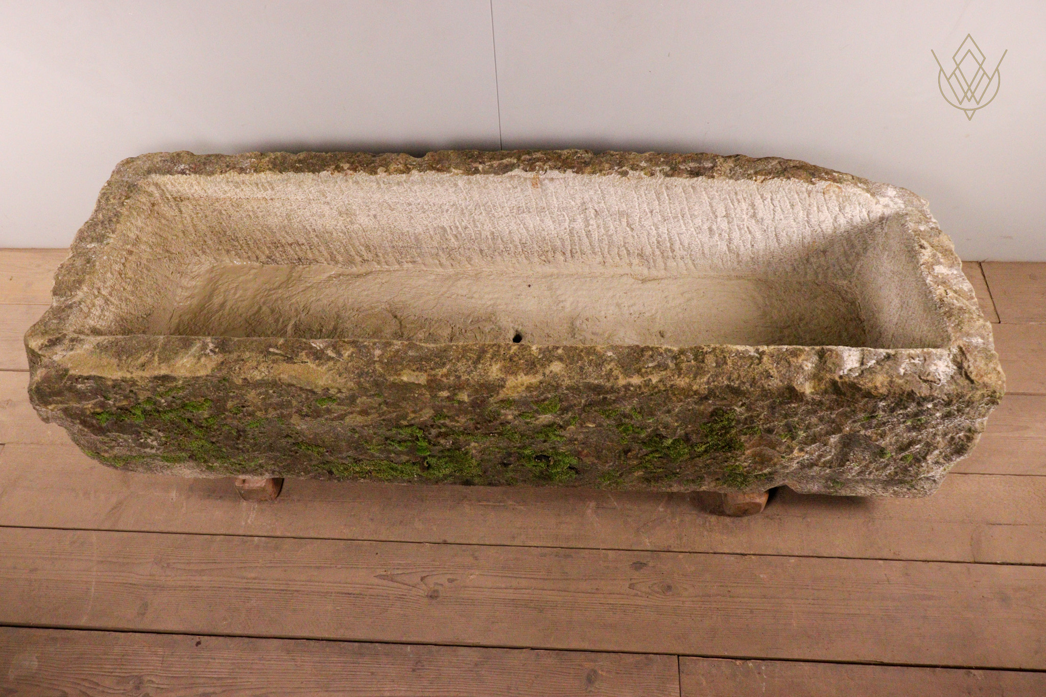 Large 6ft York Stone Water Trough/Planter - WM12327 - Image 9