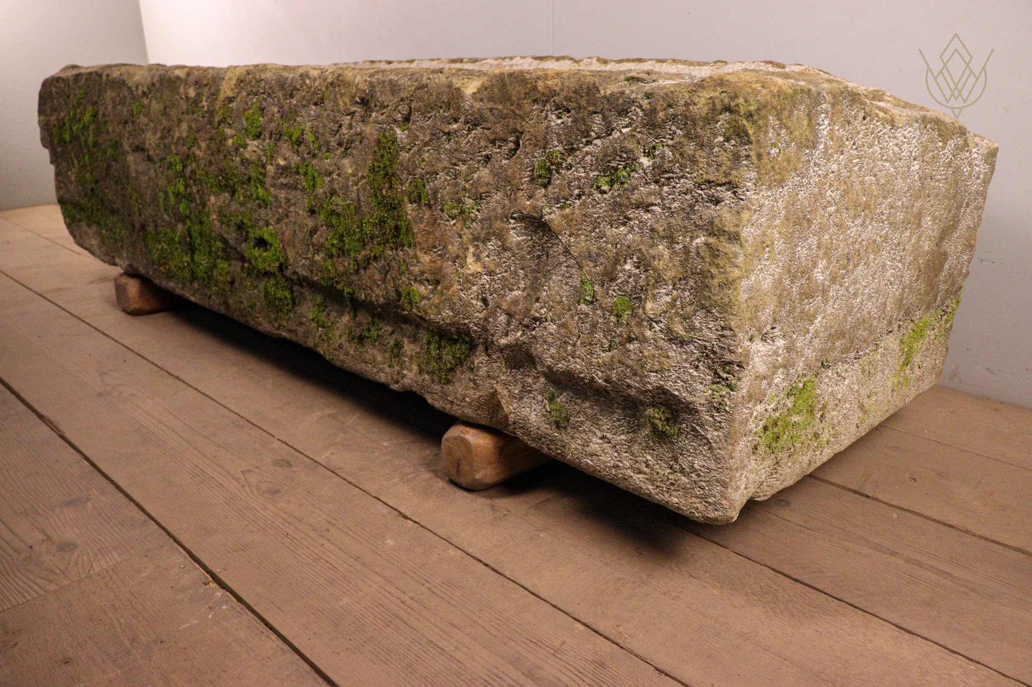 Large 6ft York Stone Water Trough/Planter - WM12327 - Image 8