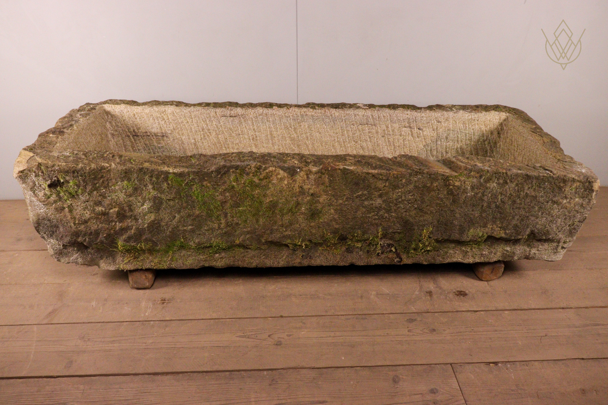 Large 6ft York Stone Water Trough/Planter - WM12330 - Image 8