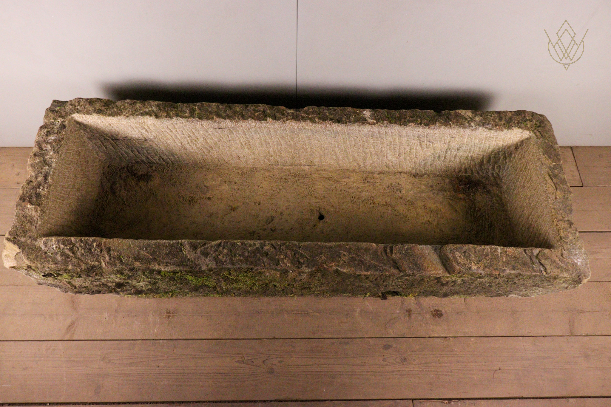 Large 6ft York Stone Water Trough/Planter - WM12330 - Image 6